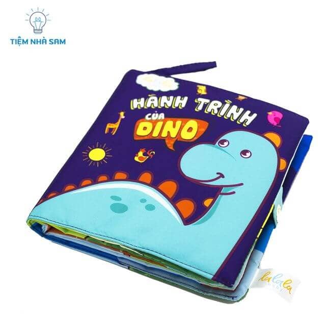 Sách vải Hành trình của Dino
